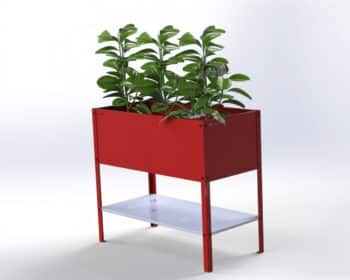 Jardinière 50x100 haute
